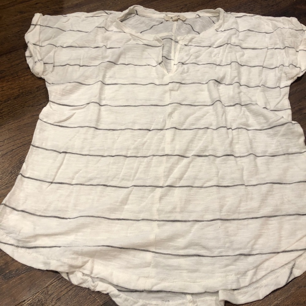 Madewell short sleeve medium striped tee